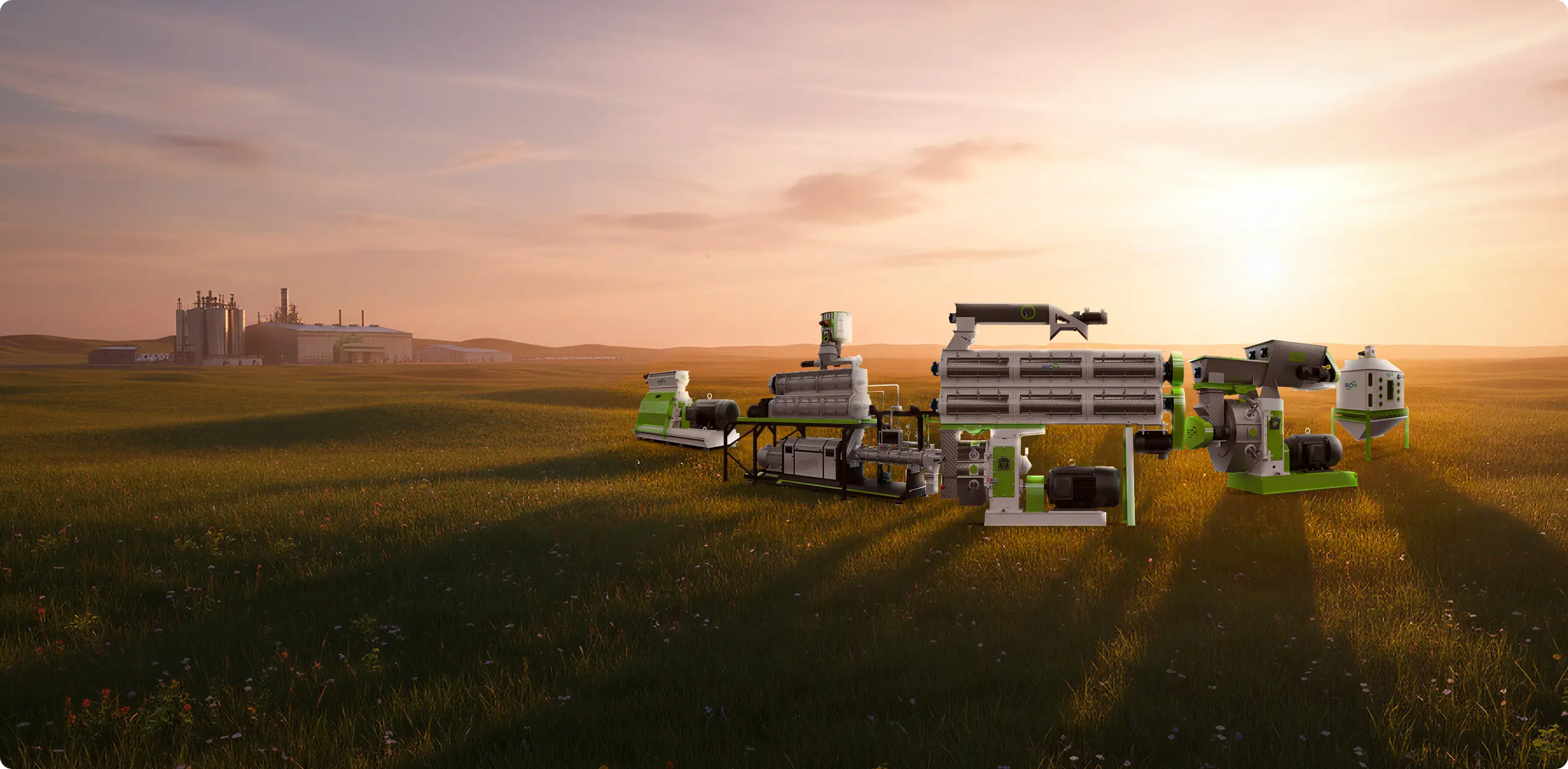 Комплект оборудования для производства кормов